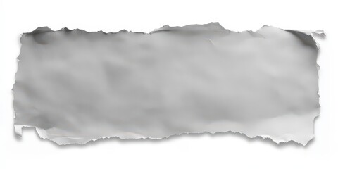 Fototapeta premium Torn Paper Texture with Rough Edges for Background Use