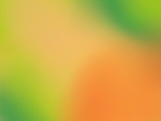 A green and orange background with a blurry orange circle in the middle