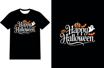 Halloween typography  t-shirt design vector art