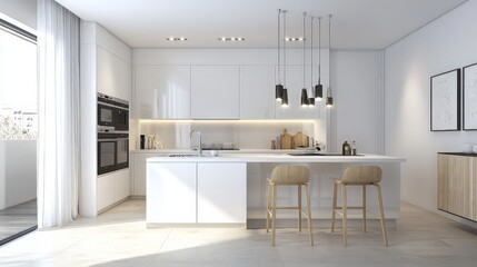 Fototapeta premium Modern Kitchen Design