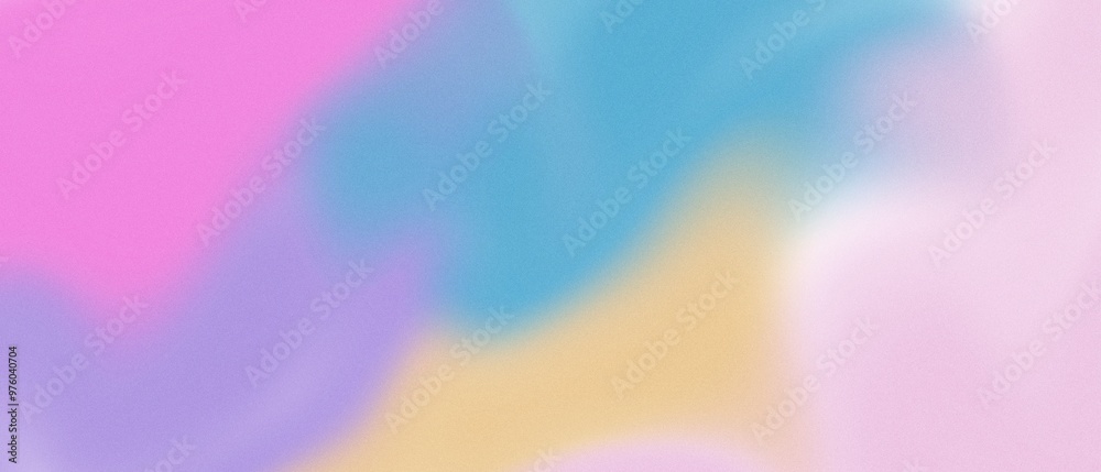 Wall mural a colorful, abstract background with a pink and blue swirl