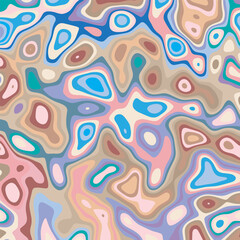 COLORFUL TEMPLATE ABSTRACT PAPER CUT PATTERN DESIGN FLAT PASTEL COLOR FOR WALLPAPER BACKGROUND ELEMENT VECTOR 