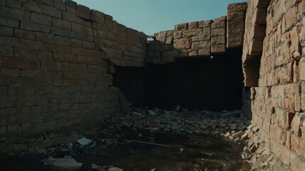 ruins of the old castle