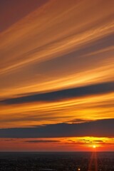 Obraz premium sunset at the beach