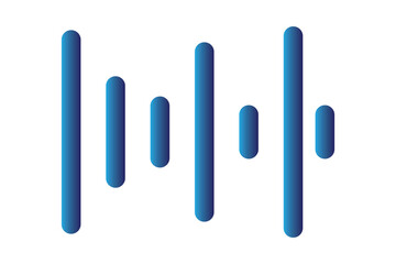 sound icon set. digital recorder voice audio wave vector symbol. soundwave frequency icon in black and white color. Sound waves, Equalizer, Audio waves, Radio signal,