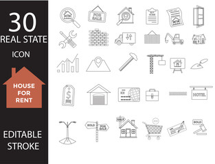 Real state building icon pack, Urban Architecture and Metropolitan Landmarks Collection Featuring State Institutions, Religious and Cultural Monuments, as well as Educational Centres. 