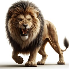 Obraz premium lion, 3D animal, 3D cat, wildlife, animal, creature, wild, rock, stone, sculpture, cat, horizontal, 3D, lion, 3D animal, 3D cat, wildlife, animal, creature, wild, 3D gold, cat head, golden, gold, cat,