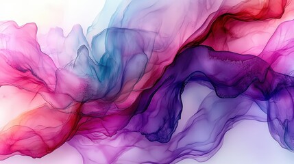 Obraz premium Colorful alcohol ink abstract background image.