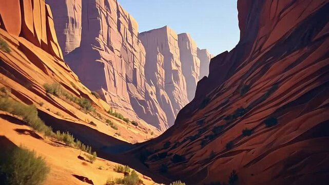 Majestic Canyon Landscape