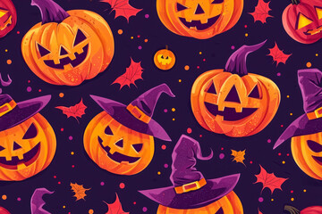 Happy Halloween. Template for background, banner, card, poster.