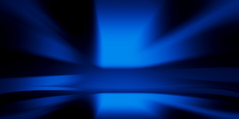 abstract blue background with rays, the idea for simply wallpaper with copy space, abstract background in blue tones representing speed and action