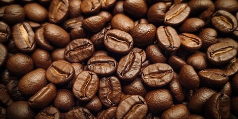 Rich Brown Coffee Beans for Premium Beverage Creation