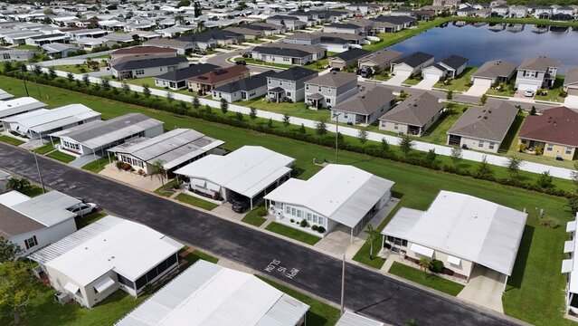 retiree trailer parks and rampant development of new single-family housing in Palmetto, South Florida