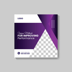 Corporate social media post design