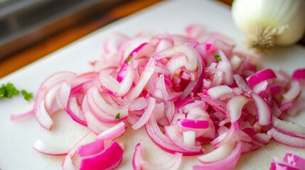 Sliced Red Onion