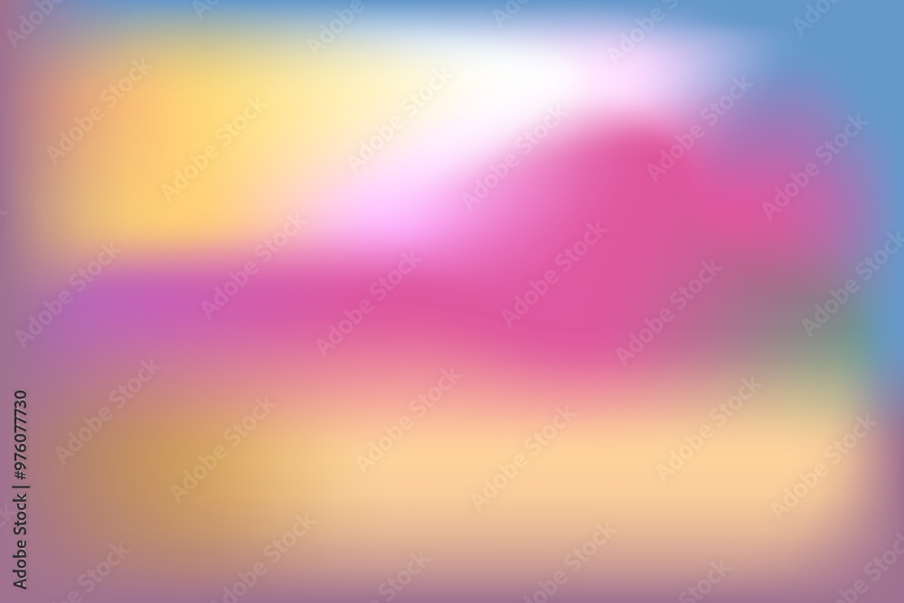 Aufkleber Light mix color gradient background, texture blur abstract background, abstract gradation blur texture. Blurred colored soft gradient background for presentation, banner, backdrop