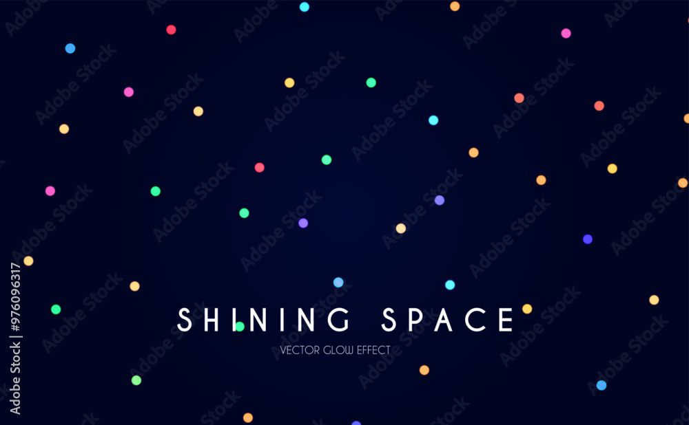 Canvas Prints bokeh colorful light effect. blur light design. confetti and holiday firecracker rainbow color effec
