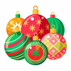 Christmas balls and decorations
