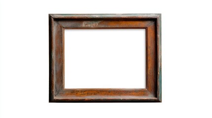 Vintage Empty Frame with Weathered Look, perfect for showcasing your art, photos, or memories. This rustic frame adds a touch of charm and character to any space.