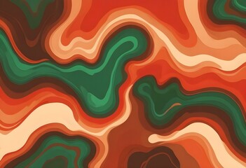 Textured malachite slab displaying swirling patterns of green and black, placed on a wooden surface to provide contrast and warmth to the image., navy blue, white and bold yellow color scheme, golden 