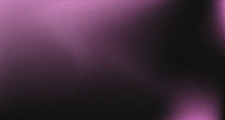 Dynamic gradient blurred purple and black, purple background with grainy noise.
