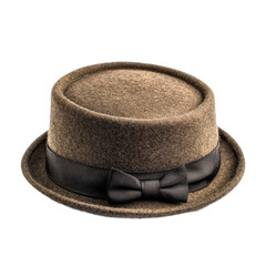 Porkpie Hat isolate on transparent background