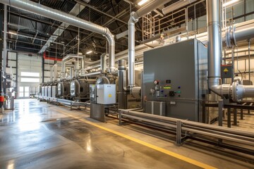 State-of-the-Art Energy Efficient Facility with Smart Meters and Renewable Energy Integration