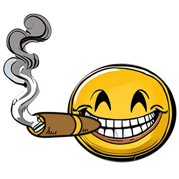 Cigar Emoji Images – Browse 469 Stock Photos, Vectors, and Video