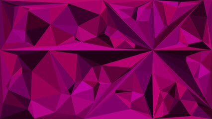 Obraz premium Vibrant low poly background with colorful triangles, perfect for modern designs and digital art.