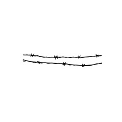 barbed wire