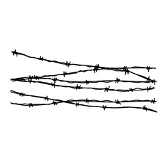 barbed wire