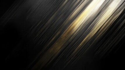 An abstract image featuring dynamic streaks of golden light against a dark background, perfect for modern design projects.