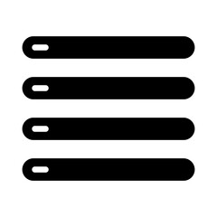 Obraz premium burger menu simple icons vector illustration