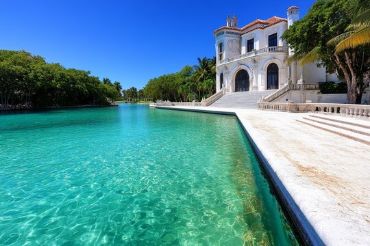 Top Miami Attractions represented in a travel guide, showcasing places like Vizcaya Museum, the P&Atilde;&copy;rez Art Museum, and Jungle Island