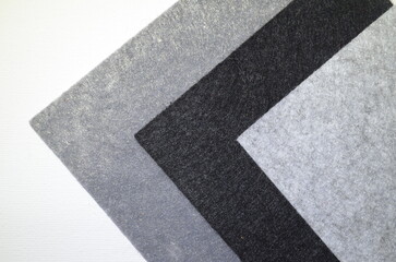 colored gray felt fabric texture abstract background. Surface felted fabric texture abstract background