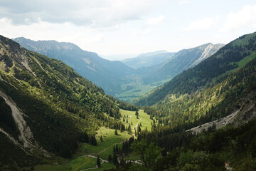 The Hintersteiner valley, Bad Hindelang, Germany