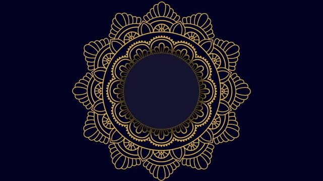 mandala animation video