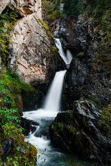 Big waterfall, with long exposure