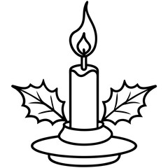 candle and candlestick