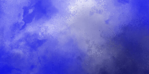 A deep blue sky with light white clouds background. Blurred abstract Dramatic blue sky with white clouds background. Blue background. background with rays. background with wall cement. 