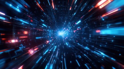 Abstract Light Tunnel