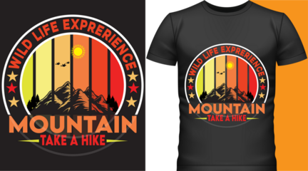 mountion t shirt design