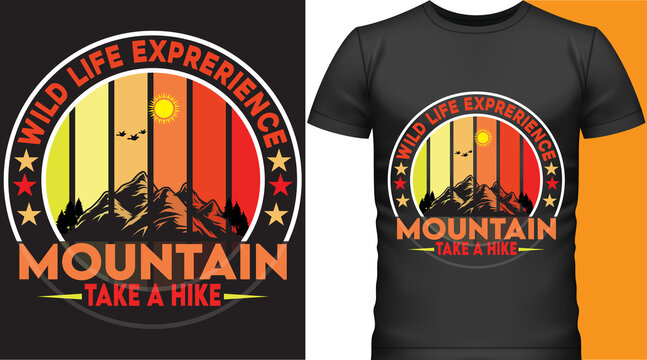 mountion t shirt design