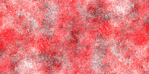 Trendy living red color texture of a concrete wall with cracks and scratches. limestone textured background. Decorative red panoramic background texture. Vintage texture of plaster or grungy marble.