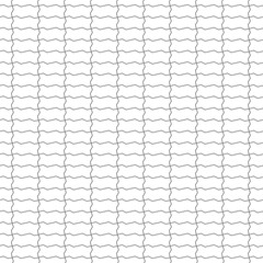 A repeating pattern of wavy lines on a white background.