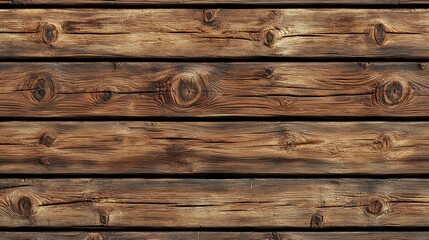 Fototapeta premium Close up of rustic, weathered wood planks.