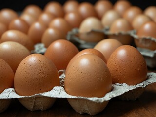 Scarcity of eggs due to the pandemic.