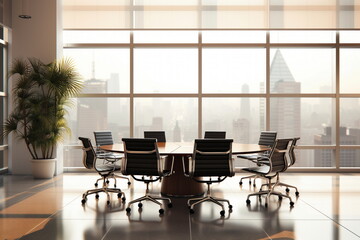 Business leaders meeting analyzing new initiatives and goals. Lively conference professionals sharing their insights corporate culture. Brainstorming corporate tool business growth and synergy.