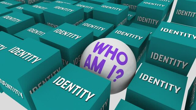 Who Am I Find Your Identity Self Discovery Journey Unique Different 3d Animation