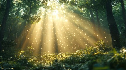 Obraz premium a Loft-style modern bedroom rendered in 3D, showcasing contemporary design elements and furnishings.